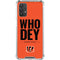 NFL Cincinnati Bengals Team Motto Galaxy A32 5G Clear Case