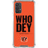 NFL Cincinnati Bengals Team Motto Galaxy A32 5G Clear Case