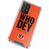 NFL Cincinnati Bengals Team Motto Galaxy A52 5G Clear Case