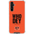 NFL Cincinnati Bengals Team Motto Galaxy A54 5G Clear Case