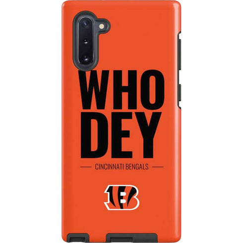 NFL Cincinnati Bengals Team Motto Galaxy Note 10 Pro Case