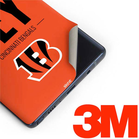 NFL Cincinnati Bengals Team Motto Galaxy Note 9 Skin