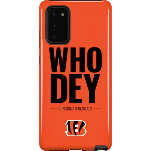 NFL Cincinnati Bengals Team Motto Galaxy Note20 5G Pro Case