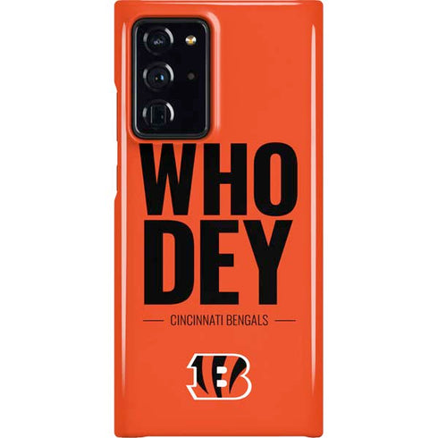 NFL Cincinnati Bengals Team Motto Galaxy Note20 Ultra 5G Lite Case