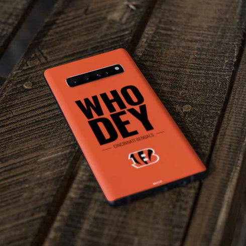 NFL Cincinnati Bengals Team Motto Galaxy S10 Plus Skin