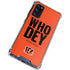 NFL Cincinnati Bengals Team Motto Galaxy S20 FE Clear Case