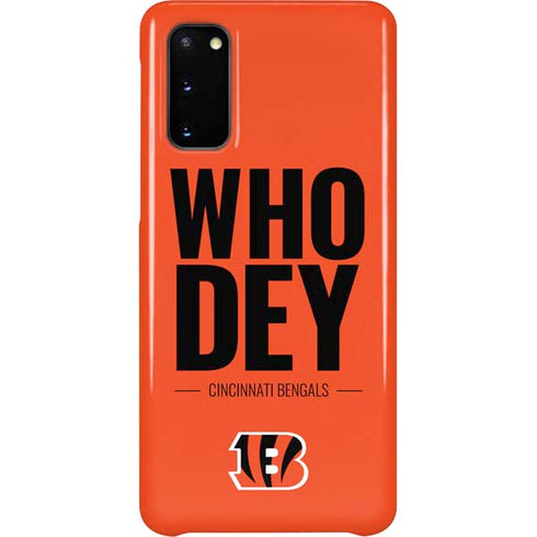 NFL Cincinnati Bengals Team Motto Galaxy S20 Lite Case