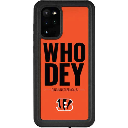 NFL Cincinnati Bengals Team Motto Galaxy S20 Plus Waterproof Case