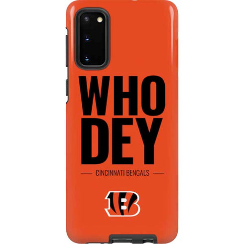 NFL Cincinnati Bengals Team Motto Galaxy S20 Pro Case