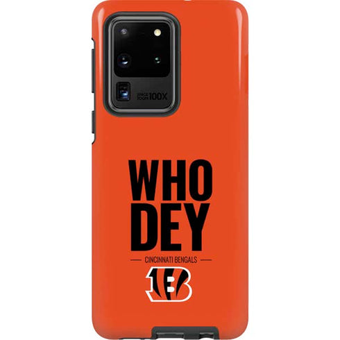NFL Cincinnati Bengals Team Motto Galaxy S20 Ultra 5G Pro Case