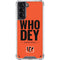 NFL Cincinnati Bengals Team Motto Galaxy S21 5G Clear Case