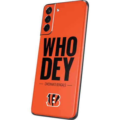 NFL Cincinnati Bengals Team Motto Galaxy S21 Plus 5G Skin