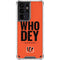 NFL Cincinnati Bengals Team Motto Galaxy S21 Ultra 5G Clear Case