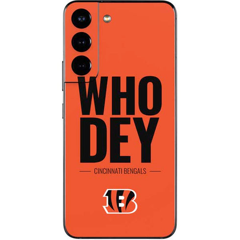 NFL Cincinnati Bengals Team Motto Galaxy S22 Skin