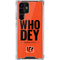 NFL Cincinnati Bengals Team Motto Galaxy S22 Ultra Clear Case