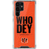 NFL Cincinnati Bengals Team Motto Galaxy S22 Ultra Clear Case