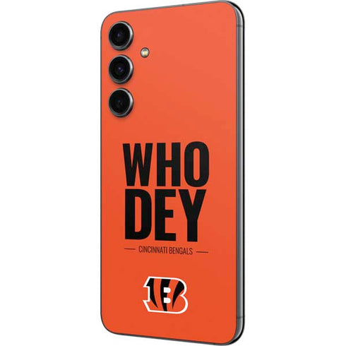 NFL Cincinnati Bengals Team Motto Galaxy S23 FE Skin