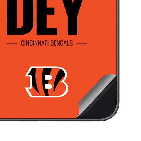 NFL Cincinnati Bengals Team Motto Galaxy S23 FE Skin