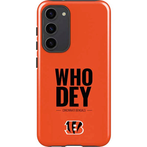 NFL Cincinnati Bengals Team Motto Galaxy S23 Plus Pro Case