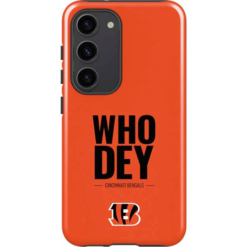 NFL Cincinnati Bengals Team Motto Galaxy S23 Pro Case