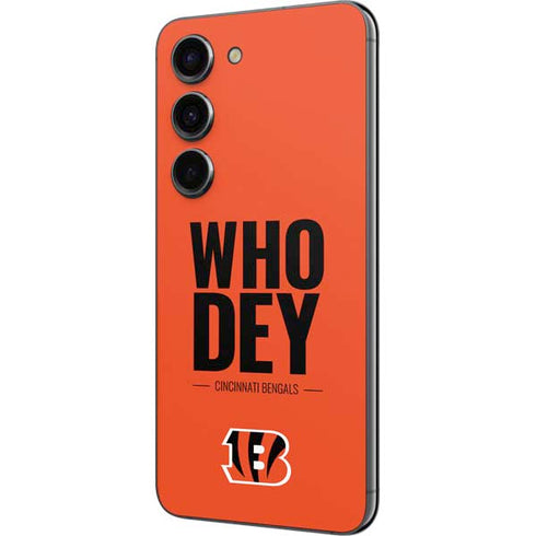 NFL Cincinnati Bengals Team Motto Galaxy S23 Skin