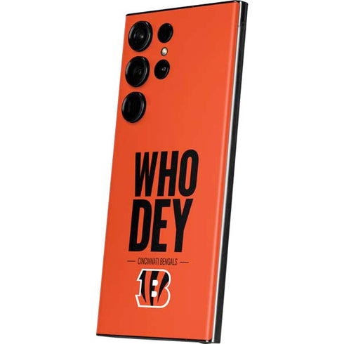 NFL Cincinnati Bengals Team Motto Galaxy S23 Ultra Skin