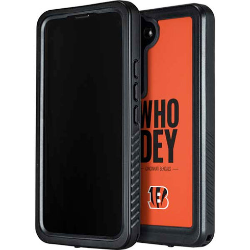 NFL Cincinnati Bengals Team Motto Galaxy S23 Waterproof Case