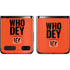 NFL Cincinnati Bengals Team Motto Galaxy Z Flip Skin