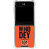 NFL Cincinnati Bengals Team Motto Galaxy Z Flip5 5G Clear Case
