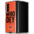 NFL Cincinnati Bengals Team Motto Galaxy Z Fold4 5G Clear Case