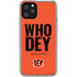 NFL Cincinnati Bengals Team Motto iPhone 11 Pro Clear Case