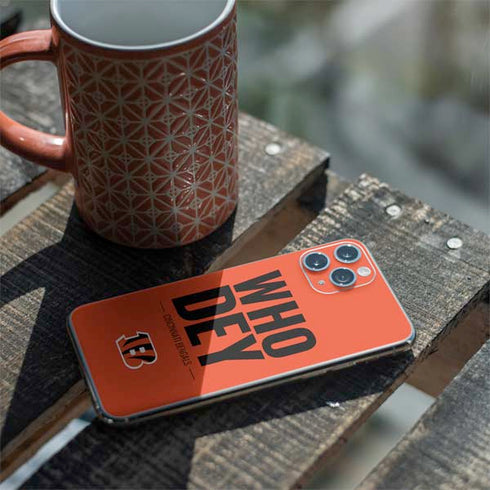 NFL Cincinnati Bengals Team Motto iPhone 11 Pro Skin