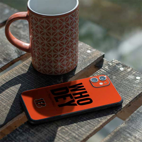 NFL Cincinnati Bengals Team Motto iPhone 11 Skin