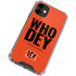 NFL Cincinnati Bengals Team Motto iPhone 12 Clear Case