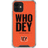 NFL Cincinnati Bengals Team Motto iPhone 12 Mini Clear Case