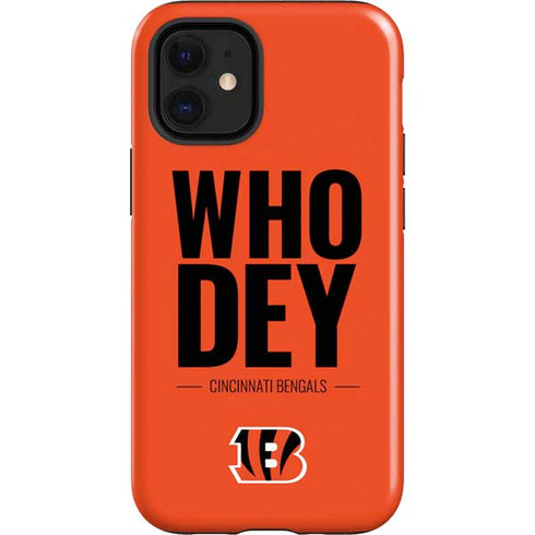 NFL Cincinnati Bengals Team Motto iPhone 12 Mini Impact Case