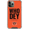 NFL Cincinnati Bengals Team Motto iPhone 12 Pro Max Clear Case