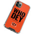 NFL Cincinnati Bengals Team Motto iPhone 12 Pro Max Clear Case