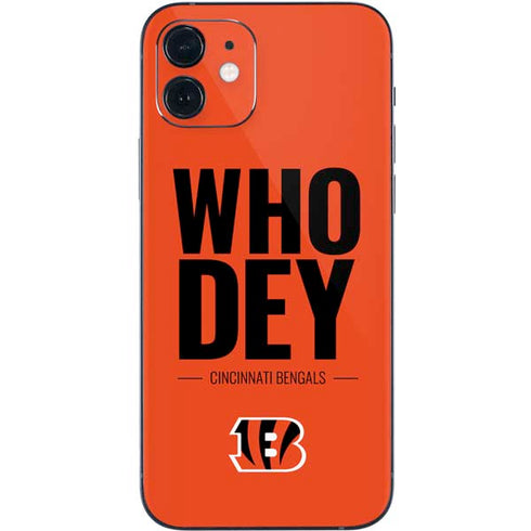 NFL Cincinnati Bengals Team Motto iPhone 12 Skin