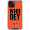 NFL Cincinnati Bengals Team Motto iPhone 13 Clear Case