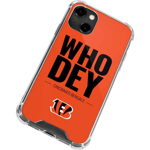 NFL Cincinnati Bengals Team Motto iPhone 13 Clear Case