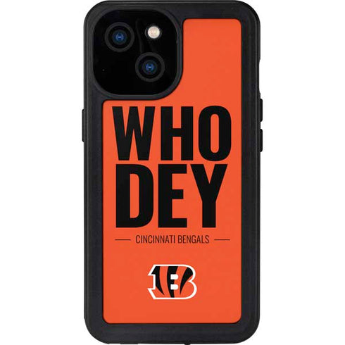NFL Cincinnati Bengals Team Motto iPhone 13 Mini Waterproof Case