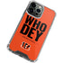NFL Cincinnati Bengals Team Motto iPhone 13 Pro Clear Case