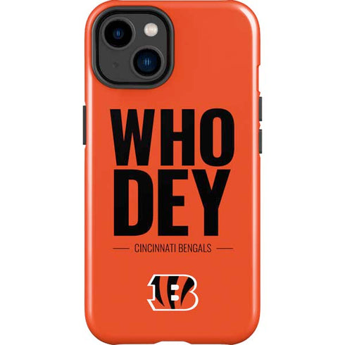 NFL Cincinnati Bengals Team Motto iPhone 15 Plus Impact Case