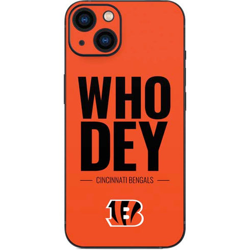 NFL Cincinnati Bengals Team Motto iPhone 15 Plus Skin