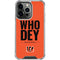 NFL Cincinnati Bengals Team Motto iPhone 14 Pro Clear Case