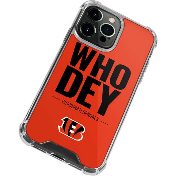 Cincinnati Bengals Team Motto iPhone 15 Pro Max Clear Case