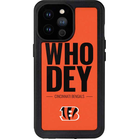 NFL Cincinnati Bengals Team Motto iPhone 14 Pro Max Waterproof Case