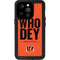 NFL Cincinnati Bengals Team Motto iPhone 14 Pro Waterproof Case