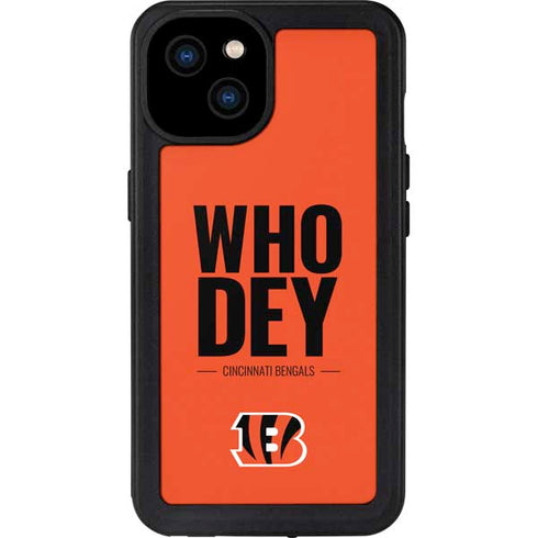 NFL Cincinnati Bengals Team Motto iPhone 15 Plus Waterproof Case